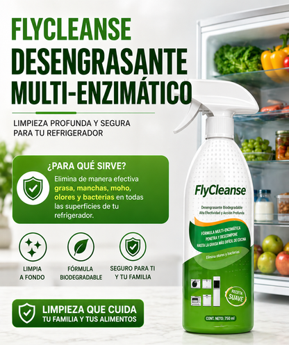 LIMPIA FLY – Limpiador de Superficies y Electrodomésticos / Elimina la grasa al Instante TIKTOK
