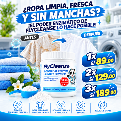 FLYCLEANSE - LIMPIEZA PROFUNDA DE MANCHAS Y OLORES tiktok