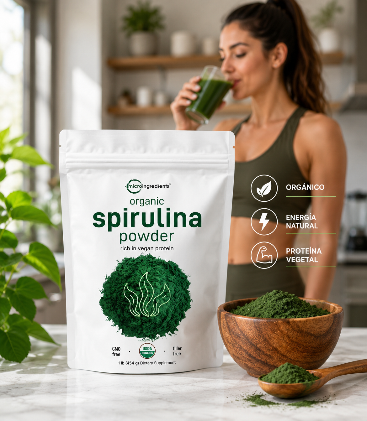 ESPIRULINA ORGÁNICA 🌿