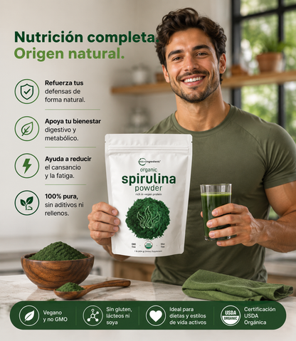 ESPIRULINA ORGÁNICA 🌿
