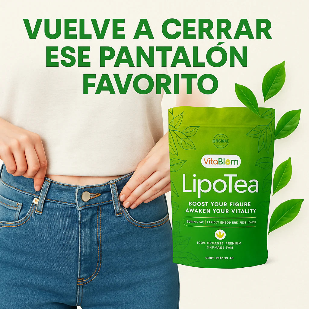 LipoTea™ | Detox 100% Orgánico para Perder peso, hinchazón al instante