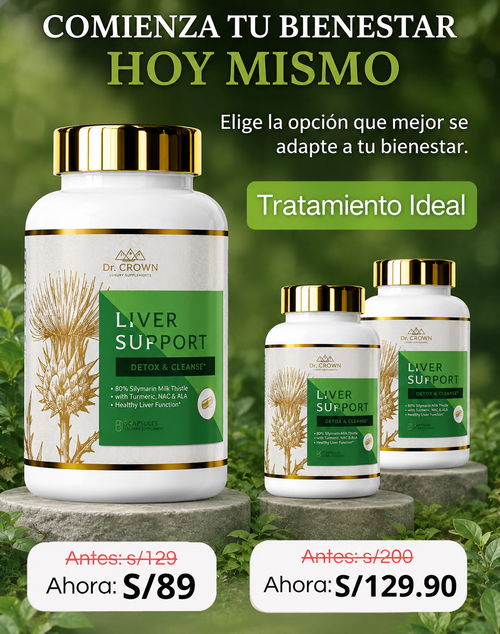 LIVER SUPPORT - AYUDA Y DESINTOXICA A TU HIGADO