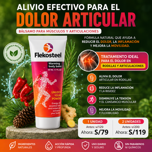 FLEKOSTEEL - Bienestar para las rodillas