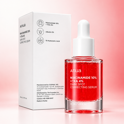 SERUM ANUA COREANO -  Controla y disminuye el acné de forma rápida y natural