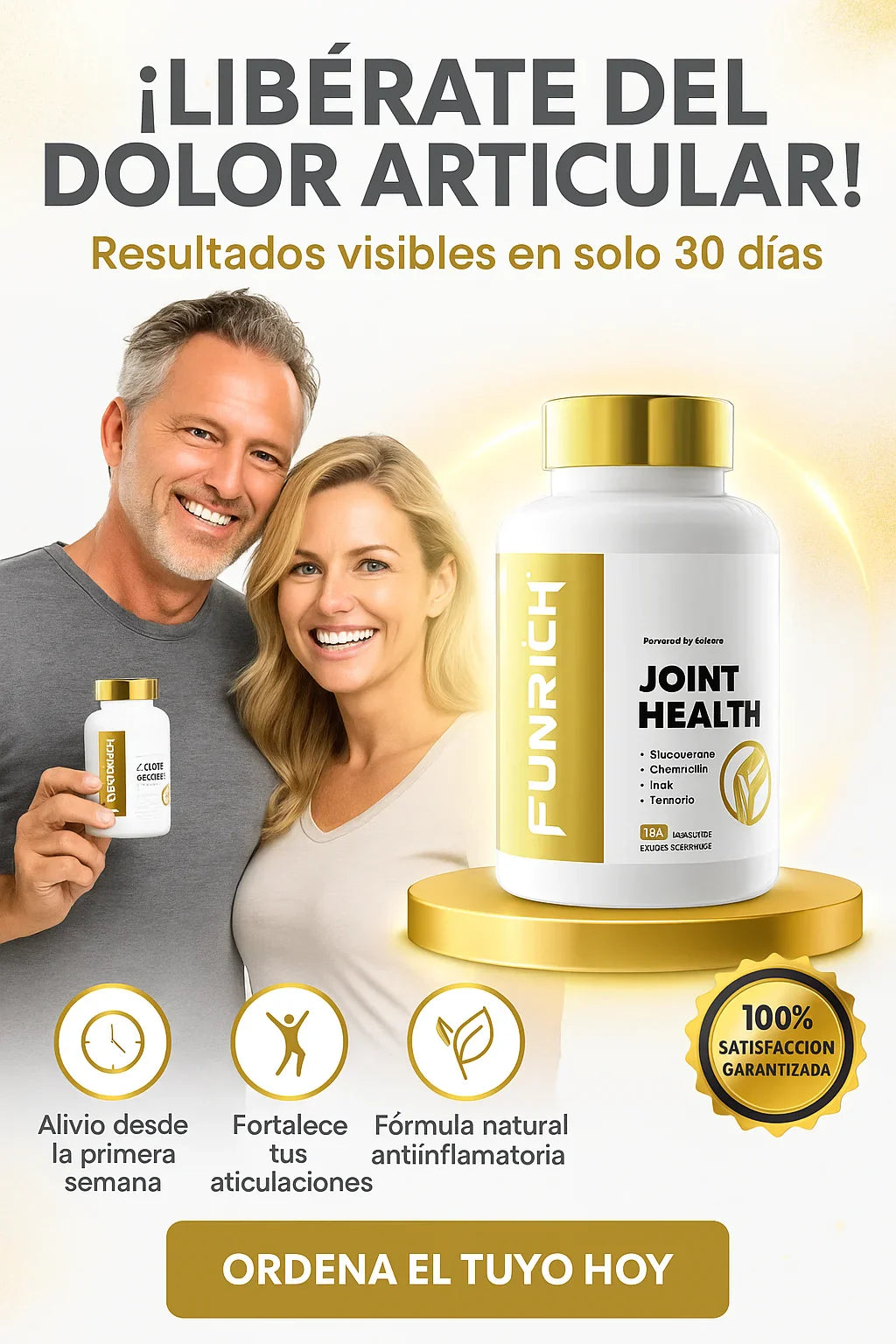 JOINT HEALTH  - Cápsulas que desinflaman y fortalecen las articulaciones