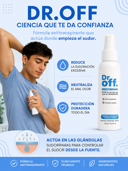 DrOFF™ Control de Sudoración