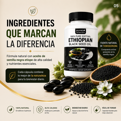 🌿 ACEITE DE SEMILLA NEGRA ETÍOPE