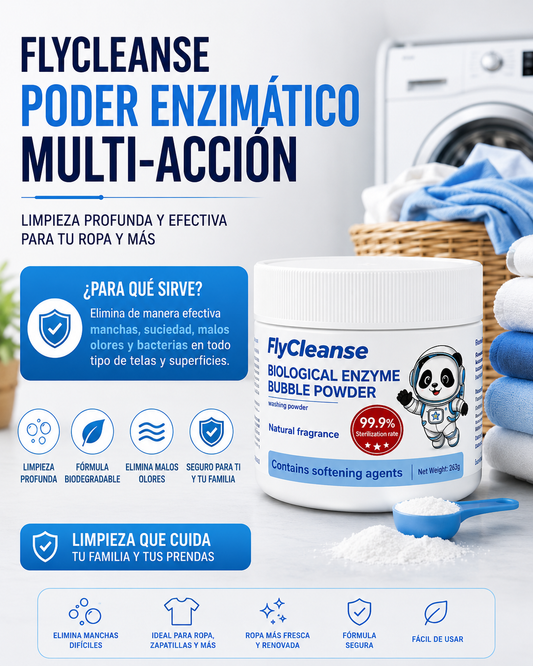 FLYCLEANSE - LIMPIEZA PROFUNDA DE MANCHAS Y OLORES FB