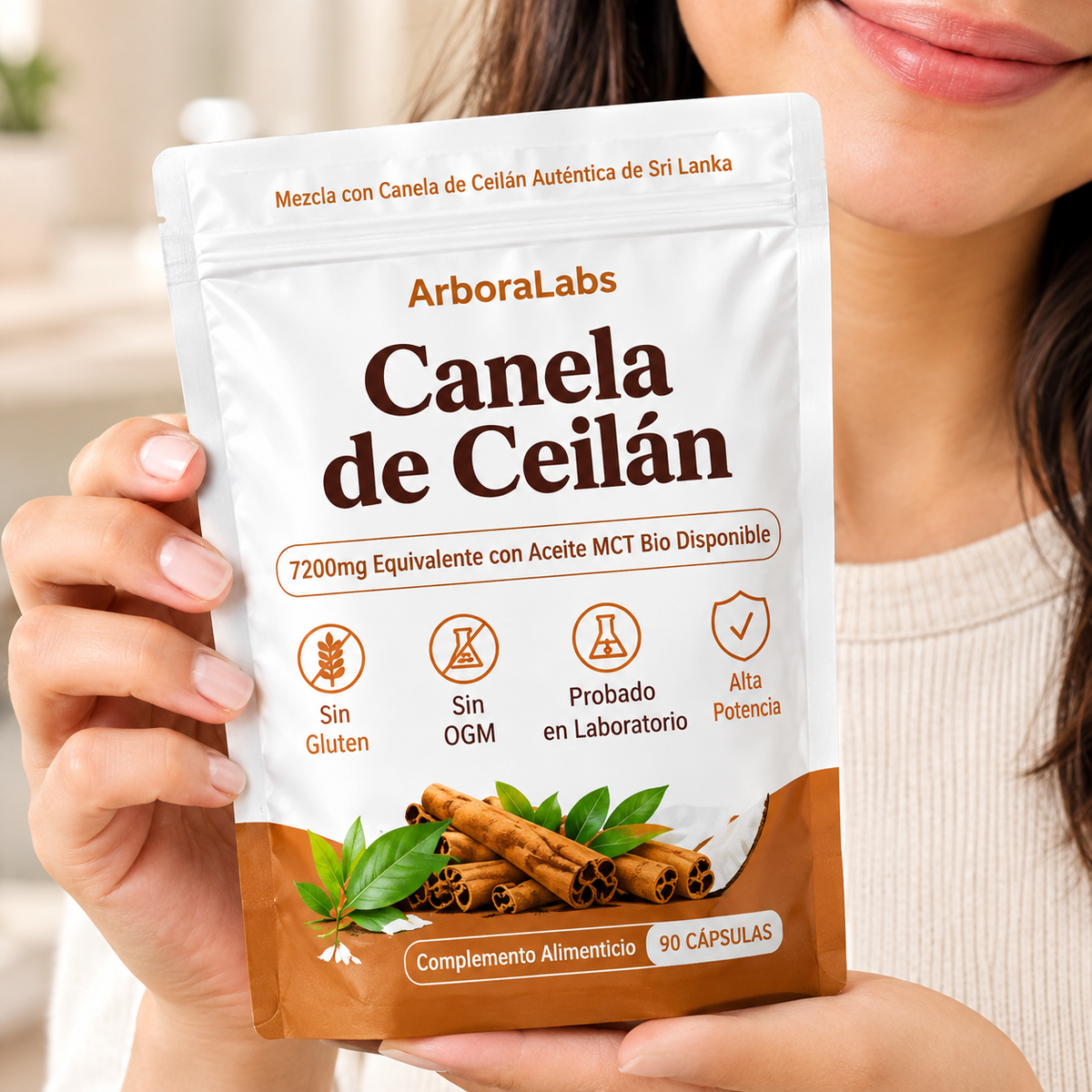 Canela de Ceilán - Apoya el bienestar metabólico