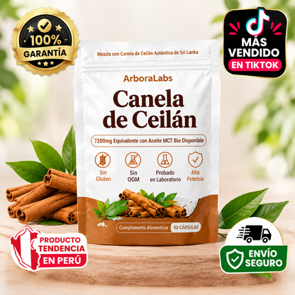 Canela de Ceilán - Apoya el bienestar metabólico