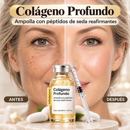 COLAGENO PROFUNDO - Ampolla facial con péptidos de seda reafirmante