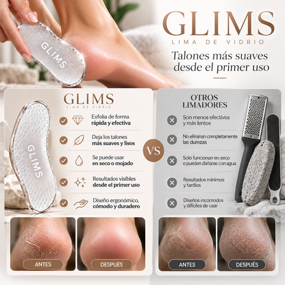 Lima de Vidrio GLIMS Con Tecnología NanoGrit™