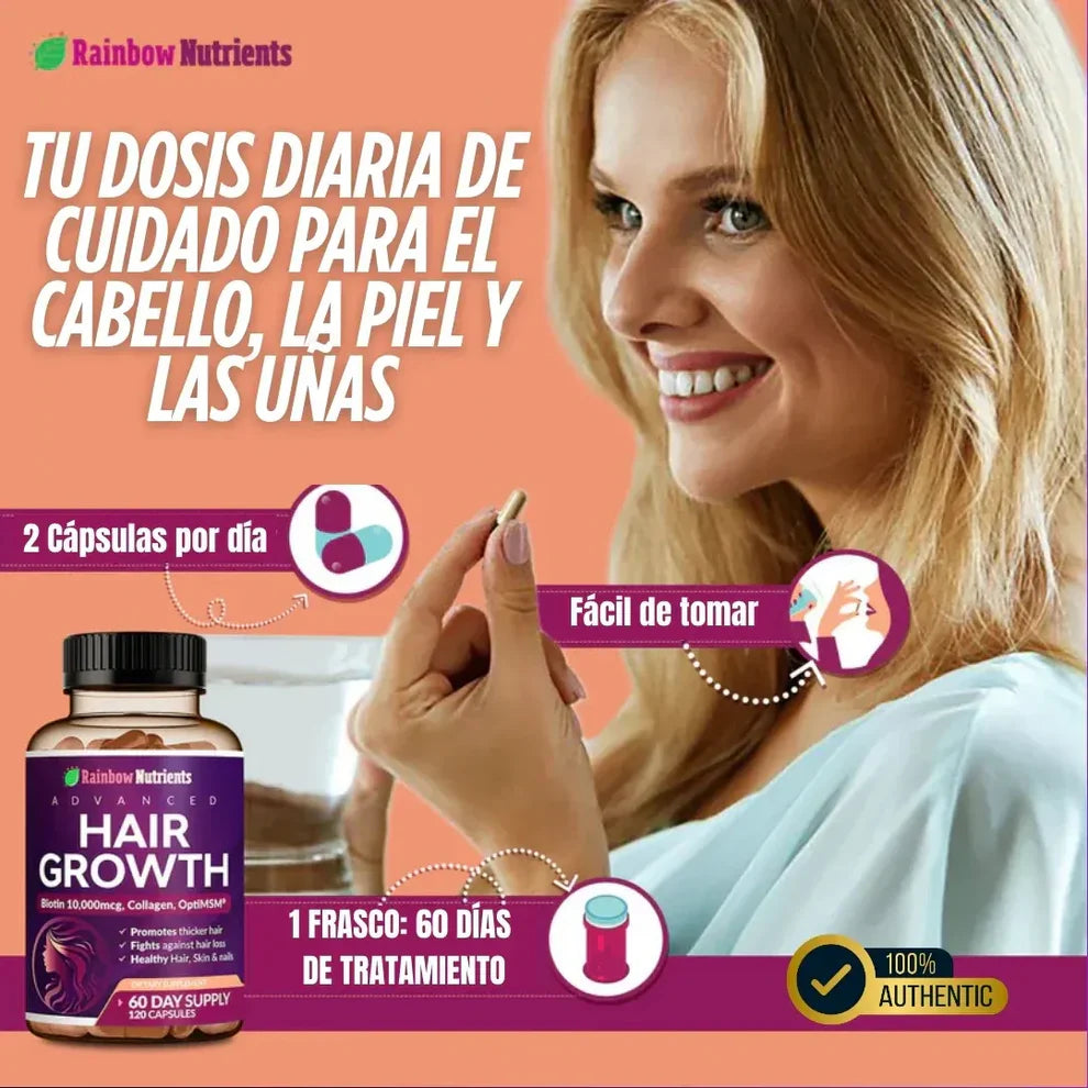 CRECE MAX - Haz que tu cabello cresca al instante