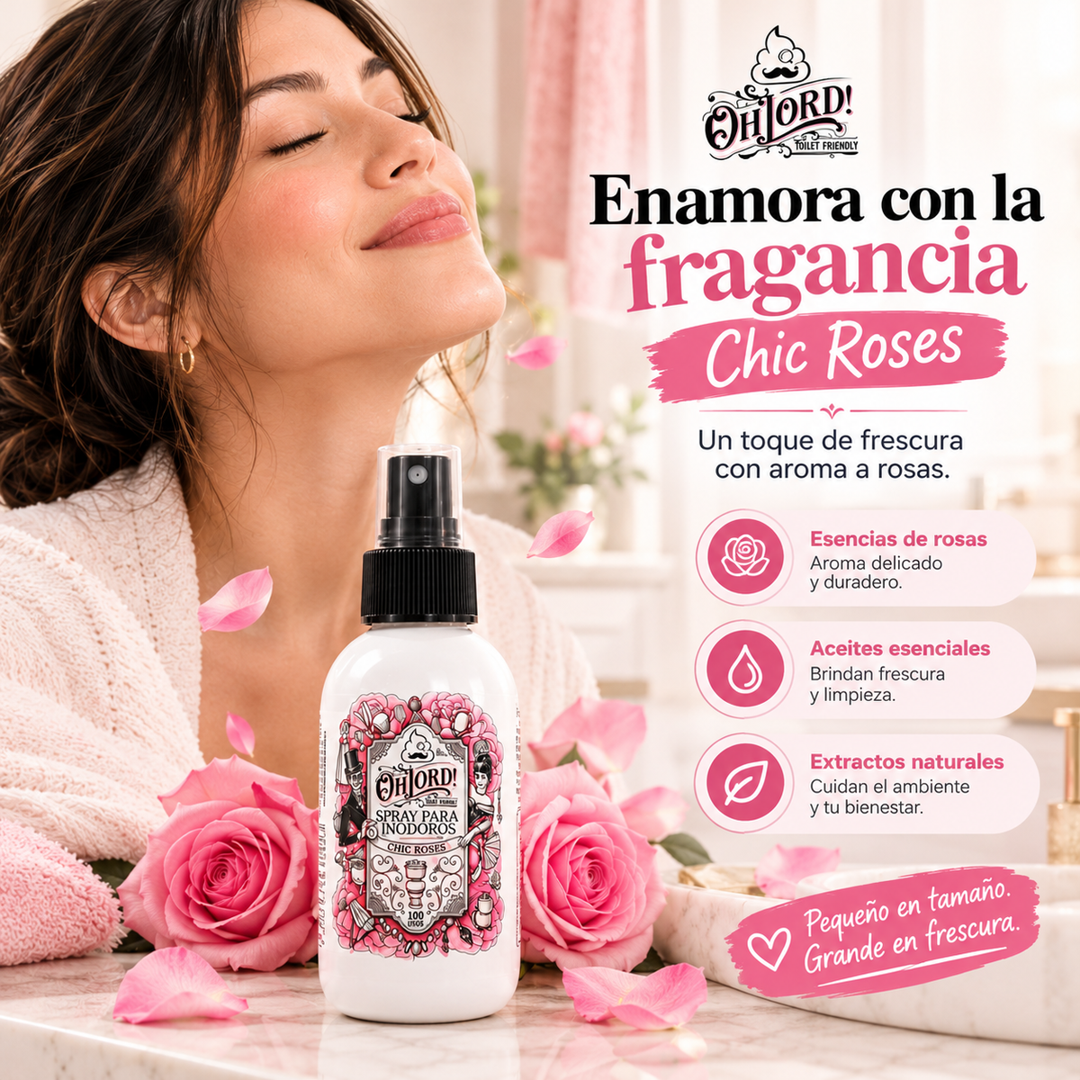 Oh Lord! – Spray Bloqueador de Malos Olores