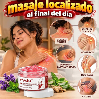 Gel -  térmico para masajear
