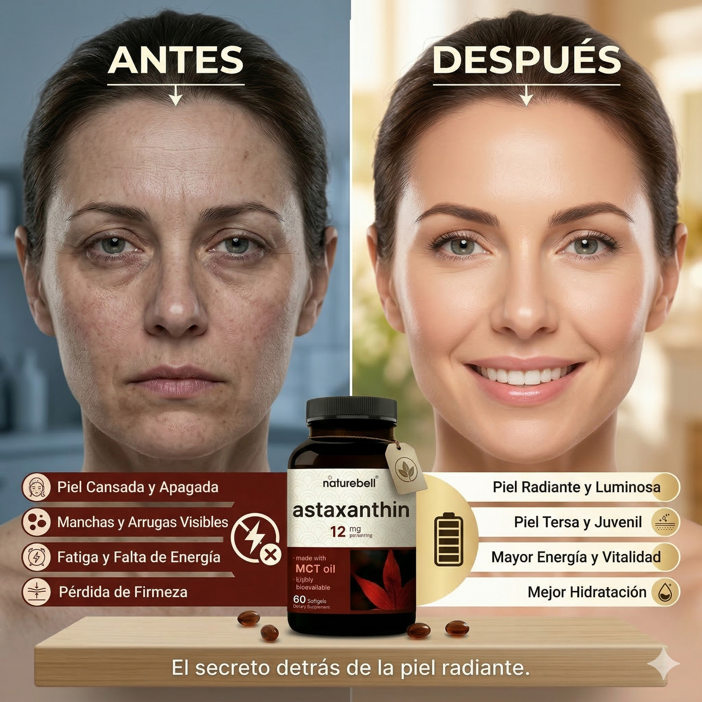 Astaxanthin - EL REY DE LOS ANTIOXIDANTES QUE TRABAJA DESDE ADENTRO