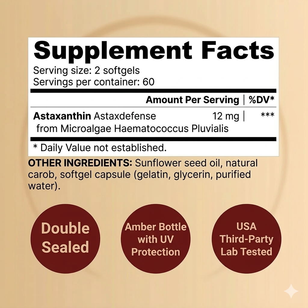 Astaxanthin - EL REY DE LOS ANTIOXIDANTES QUE TRABAJA DESDE ADENTRO