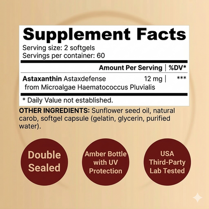 Astaxanthin - EL REY DE LOS ANTIOXIDANTES QUE TRABAJA DESDE ADENTRO