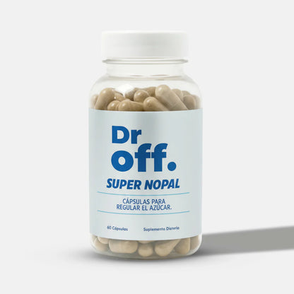 Super Nopal - Capsulas para bajar niveles de azucar