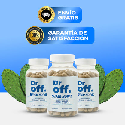 Super Nopal - Capsulas para bajar niveles de azucar