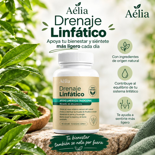 Aélia™ - Suplemento botánico para drenaje linfático y los hemorroides