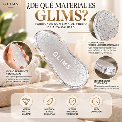 Lima de Vidrio GLIMS Con Tecnología NanoGrit™