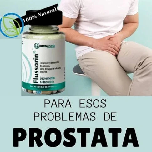 FLUSSORIN -  Despidete del dolor de Prostata