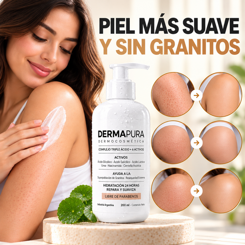 DERMAPURA® – Recuperá una piel lisa y libre de granitos.