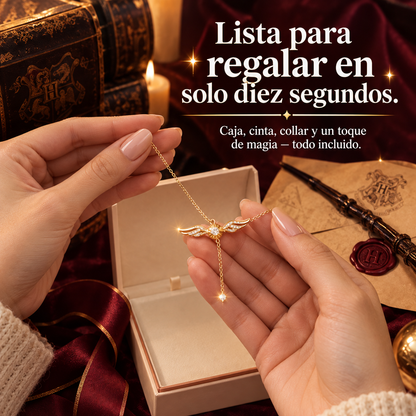 Collar dorado de Harry Potter - Inspirado en la Snitch Dorada