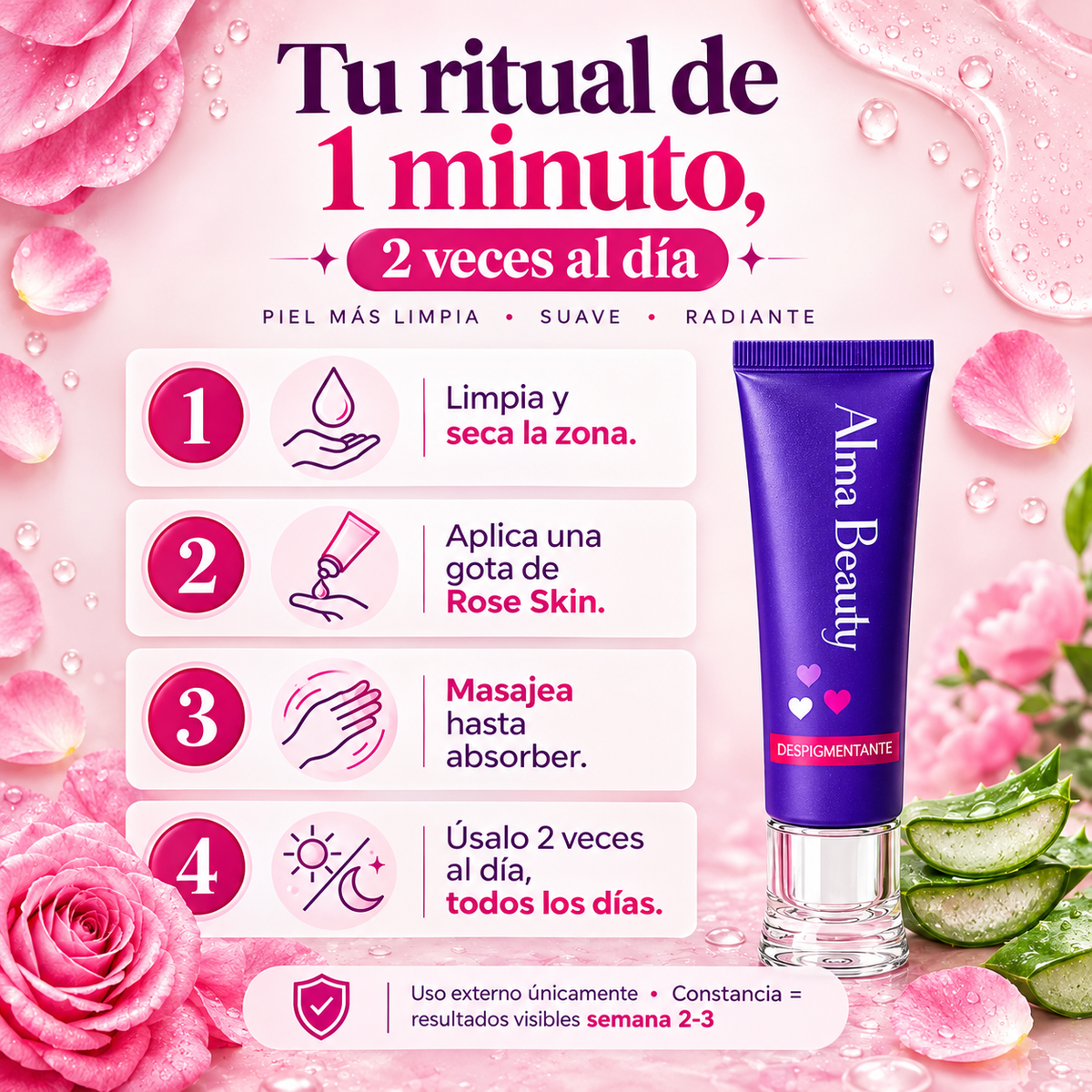 Alma Beauty – Gel Íntimo Despigmentante