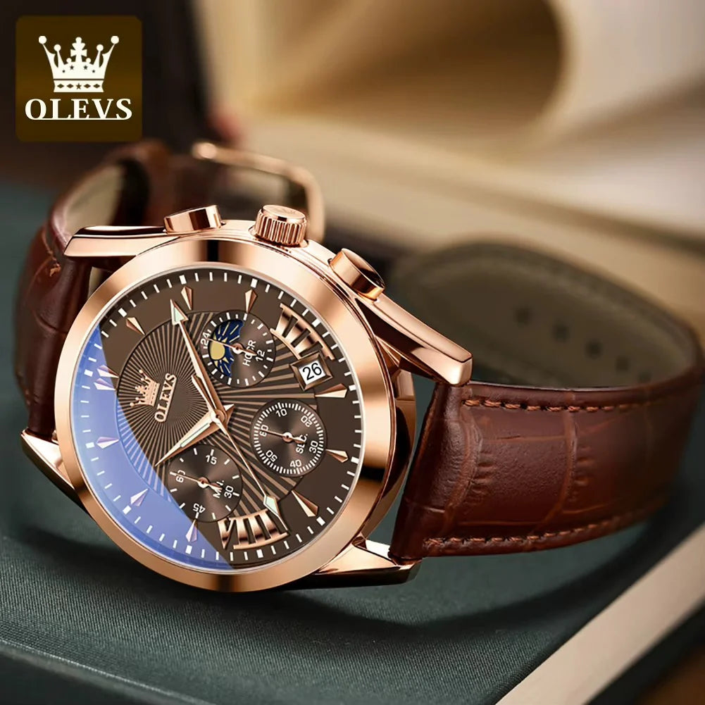 ⌚️OLEVS 2876 for Men – Elegancia, Precisión y Durabilidad
