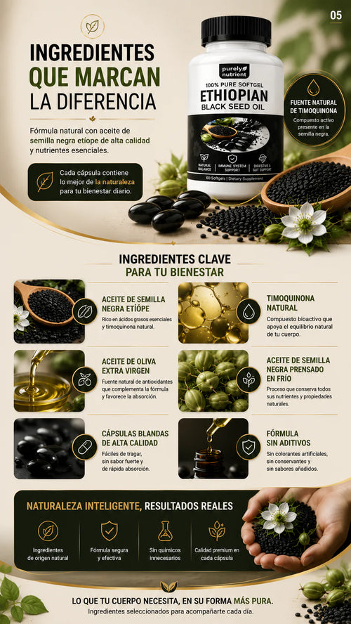 🌿 ACEITE DE SEMILLA NEGRA ETÍOPE