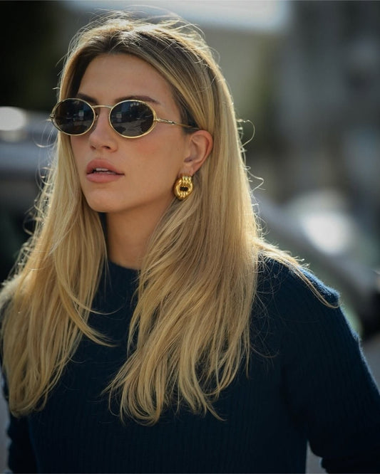 Lentes oval flat