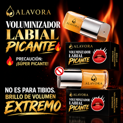 ALAVORA - Labial coreano con extracto de chili y brillo glass