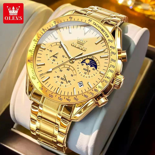 Reloj Olves Dorado - Elegante para cualquier situación