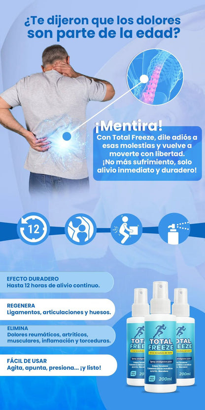 TOTAL FREEZE - Spray Analgesico