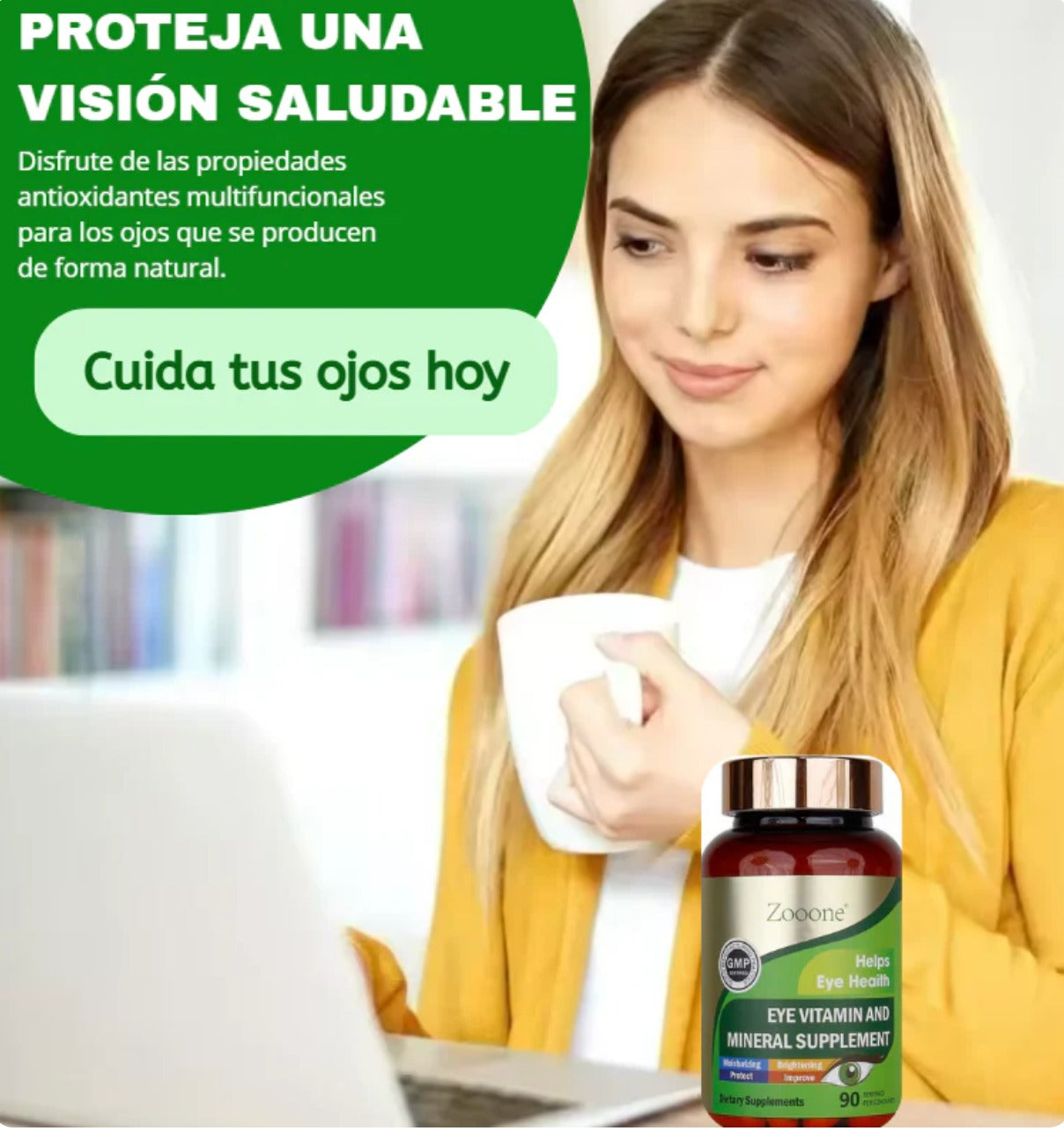 Lutein – Cápsulas que apoya la salud visual y la protección diaria de tus ojos