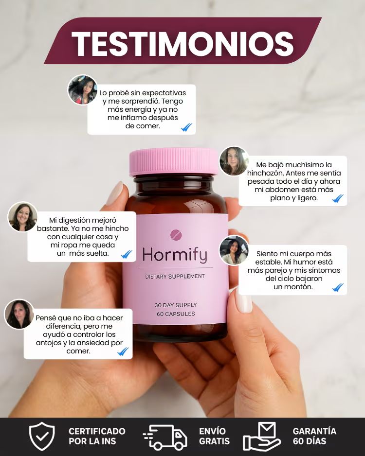 Hormify – Fórmula Avanzada de Equilibrio Hormonal