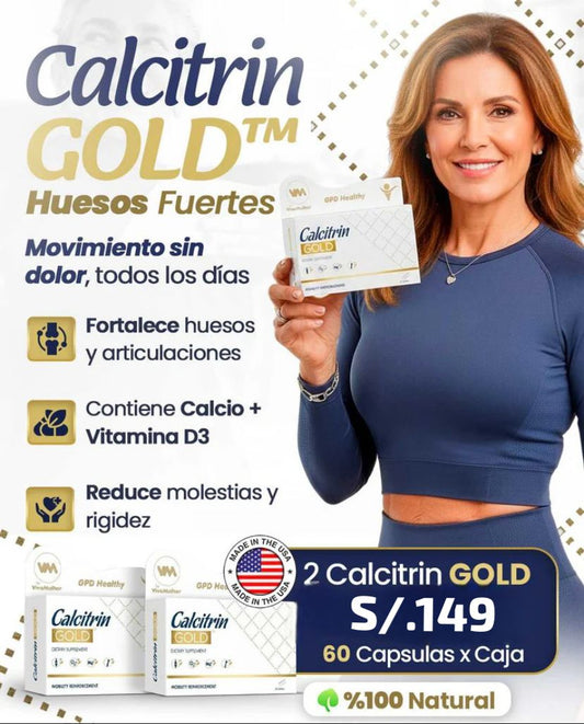 CALCITRIN GOLD - Cápsulas que desinflaman y fortalecen las articulaciones TIKTOK