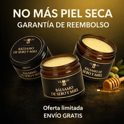 Nuvana® Bálsamo de sebo y miel - Combate el acne y el envejecimiento al mismo tiempo