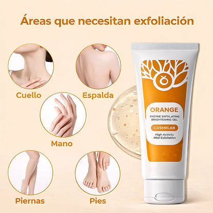GEL EXFOLIANTE NARANJA – Adiós a las manchas y poros sucios