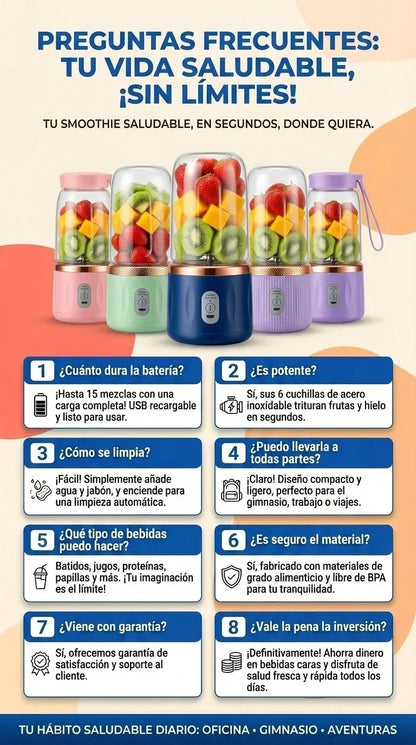LICUADORA PORTÁTIL