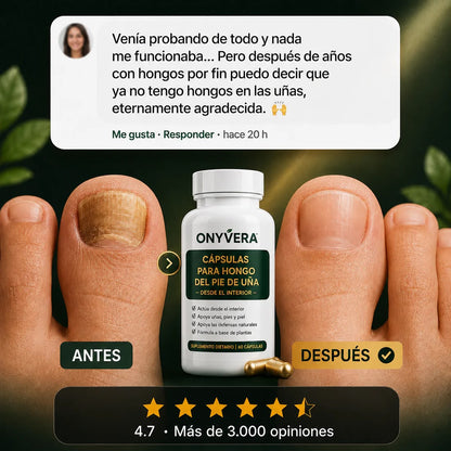 ONYVERA - CÁPSULAS PARA LOS HONGOS