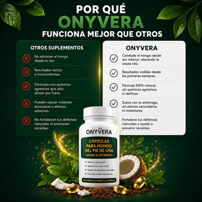 ONYVERA - CÁPSULAS PARA LOS HONGOS