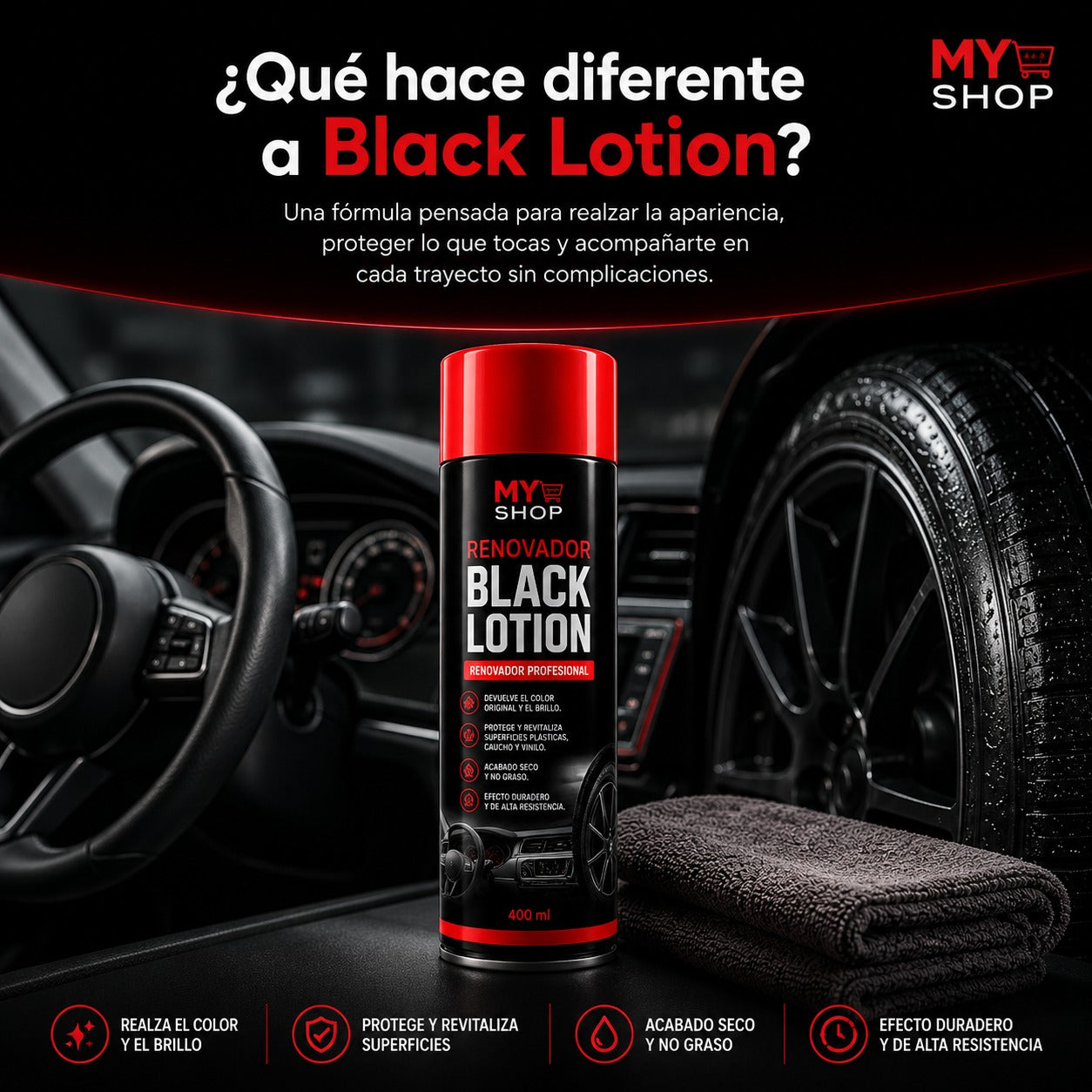 BLACK LOTION