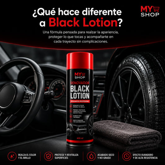 Silic lotion - Renueva y protege plásticos, vinilos y cauchos del vehículo (FB)