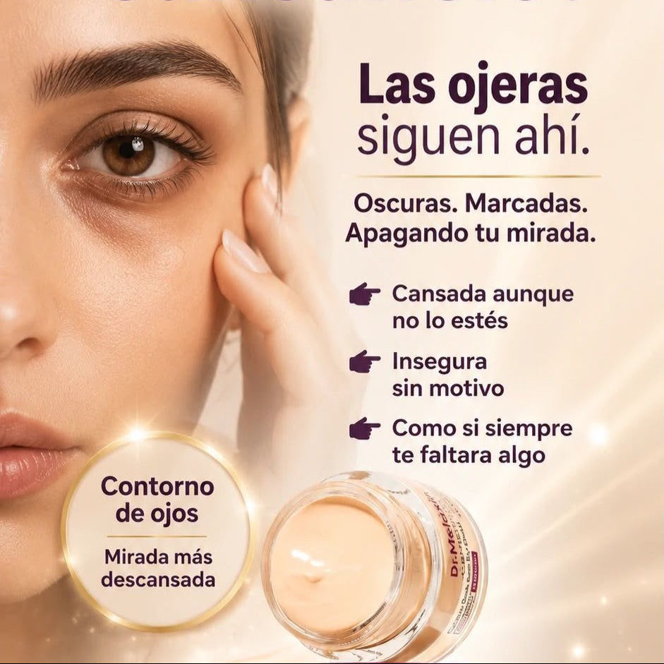 Crema para ojos Coreana - Adios a las ojeras, bolsas y manchas al instante