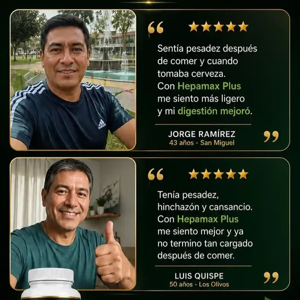 Hepamax Plus - Fórmula de apoyo para la salud y función hepática