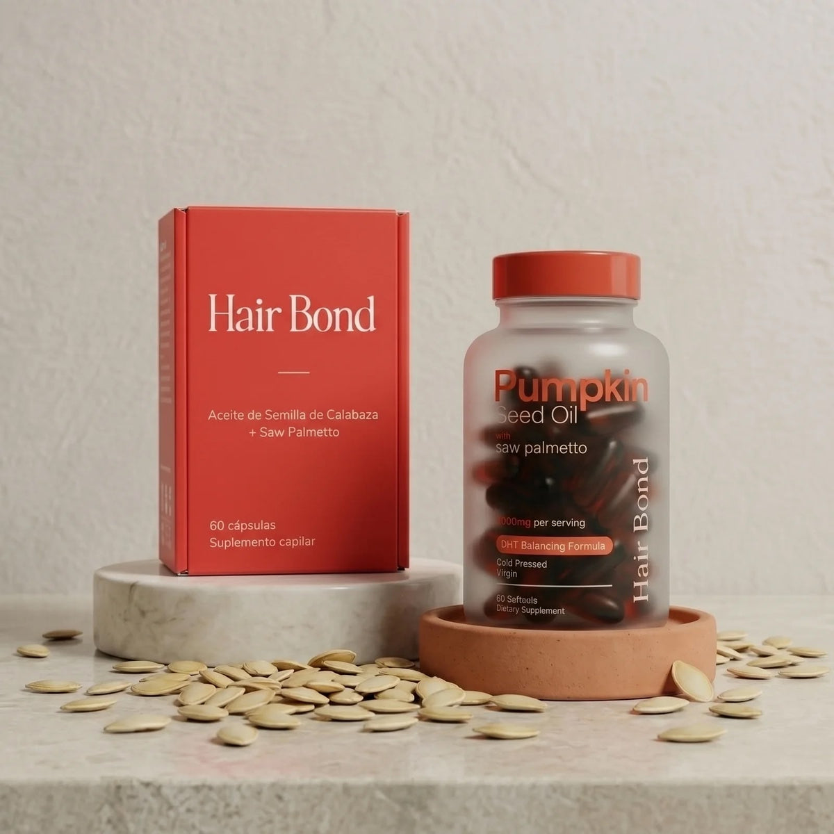 Hair Bond - Fórmula capilar contra la alopecia androgenética