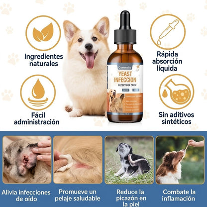 Carmelie - Fórmula natural para aliviar la picazón y molestias de piel en perros